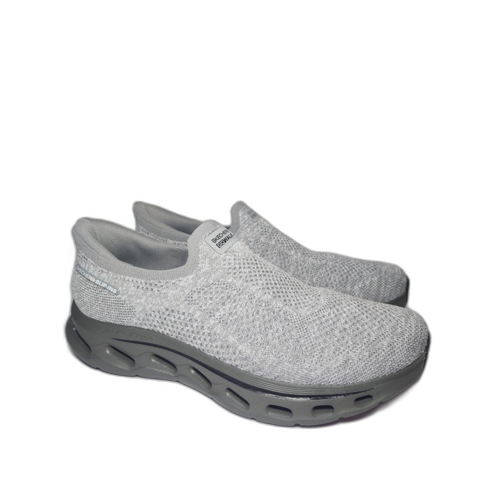 Skechers GOwalk Glide-Step 2.0 Men’s Grey 11 Athletic Sneaker Active Hands-Free